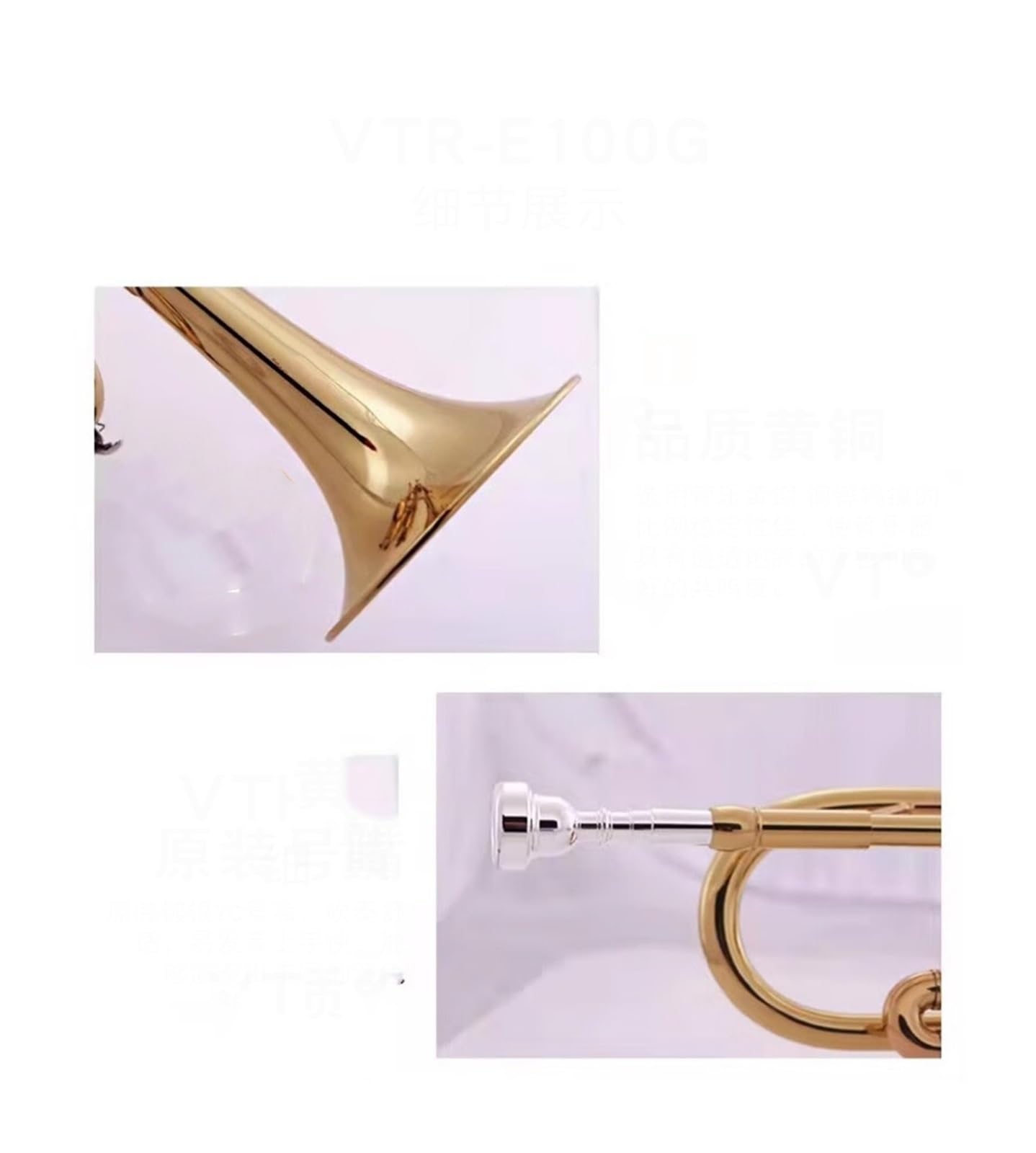 trąbka instrument Trąbka w klasie B dla początkujących zespół egzaminacyjny dla dzieci instrument dęty blaszany dla dorosłych złoty