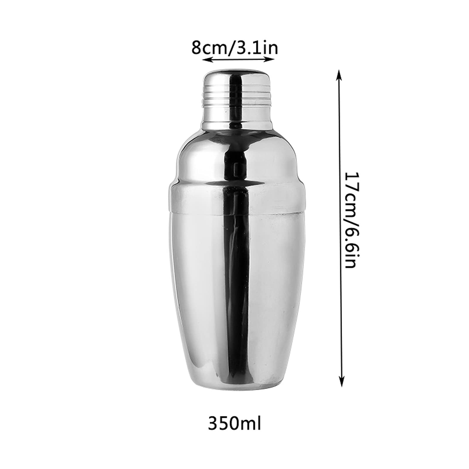 Shaker per Cocktail Kit Bartending Cocktail Shaker Set di shaker da cocktail a 10 pezzi - Strumenti da bar - Agitatore in acciaio inox Shaker Set Bartender, Cocktail Shaker, Bere Shaker, Martini Shake