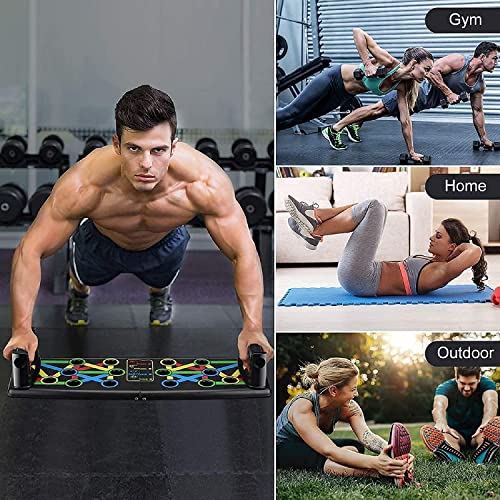 Image of Push Up Board: Push Up Stand for Chest Workout & Home Gym Exercise Pushup Stand, Ideal Home Gym Equipment for Strength Training and Fitness, Durable and Easy to carry