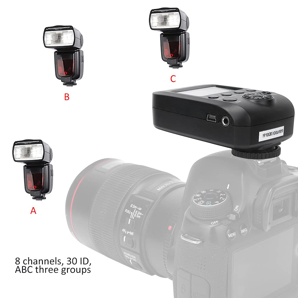 2.4G Flash Trigger, Auxiliary Focus, Manual Flash Trigger for 600D