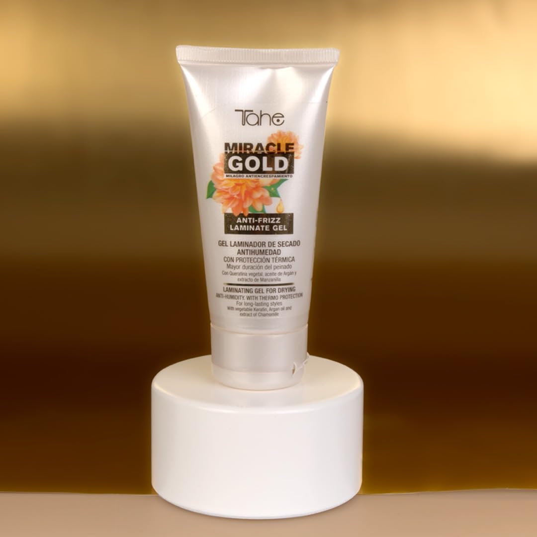 Tahe Miracle Gold Gel laminator do suszenia wilgoci, z ochroną termiczną, zapobiegający puszeniu się, 50 ml