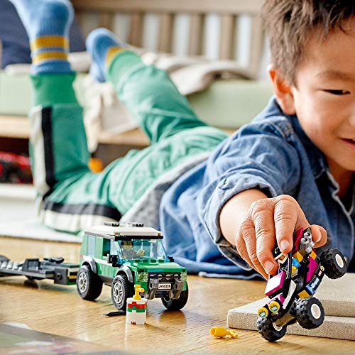 LEGO 60288 City Great Vehicles Furgoneta de Transporte del Buggy de Carreras