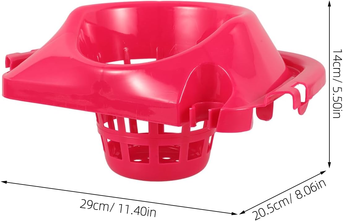 Mop Bucket Basket Replacement with Drainage Holes Portable Lightweight Water-Squeezing Basket for Efficient Mop Cleaning and Drying 11.4 Inch