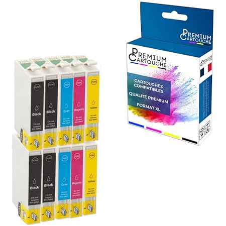 Epson Cartouche T0551 Noir – Cartouche d'encre pour imprimantes (Noir ...