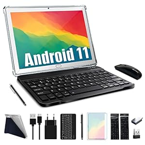 FEONAL 2023 Neueste Tablet 10 Zoll Android, 4G LTE Tablette PC Mit 2 SIM Slot 4GB RAM 64GB ROM 128GB TF Tablet Mit…