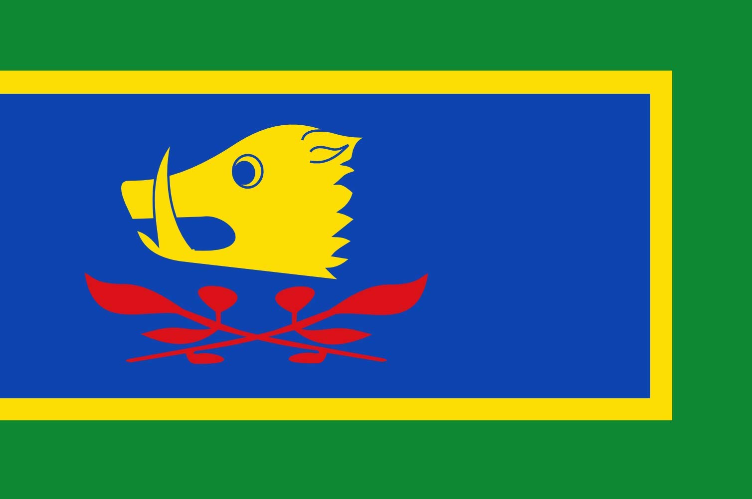 Drapeau Large Lexmond vlag d'exception avec finitions haut de gamme et coutures renforcées