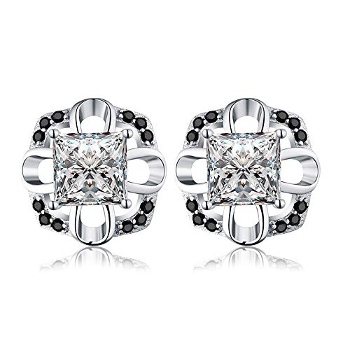 Boucles d'oreilles fleur en spinelle noire, le bijou idéal pour sublimer vos tenues