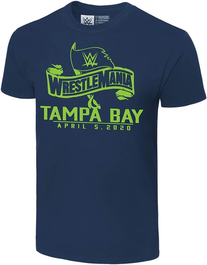 WWE Wrestlemania 36 Neon Logo T-Shirt