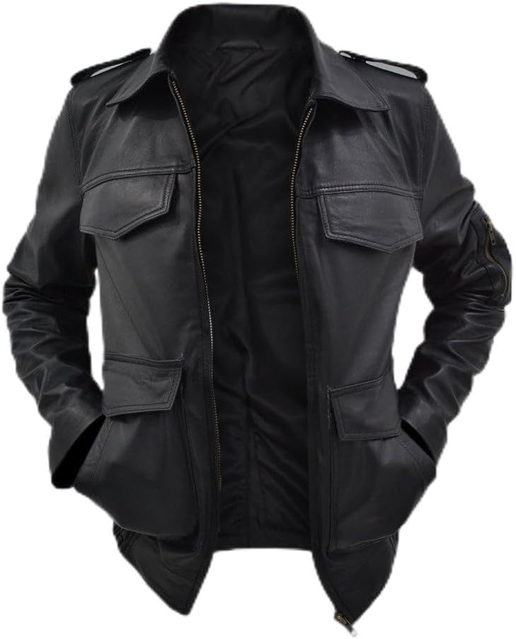 SouthBeachLeatherGerman Leather Police Jacket / Deutsch Leder Polizei Jacket SouthBeachLeather (Small)