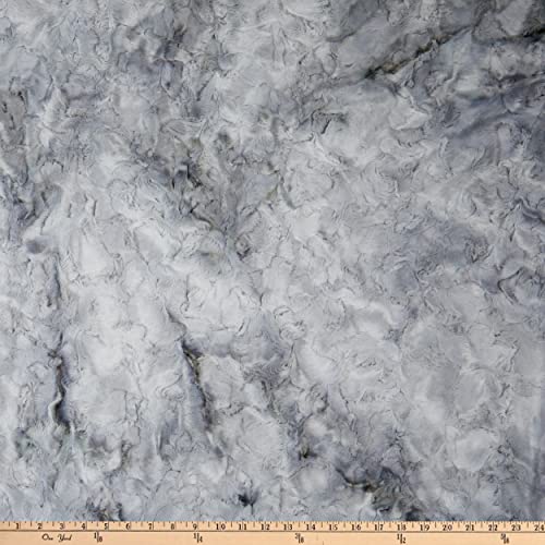 Shannon Fabrics Exclusive Shannon Minky Luxe Cuddle Galaxy Fabric, Storm