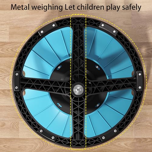 Sensorischer Drehstuhl für Kinder, rutschfestes Design mit Sicherheitsgriff, stabile Metallbasis für Kleinkinder, ideal für Autismus und ADHS-Unterstützung