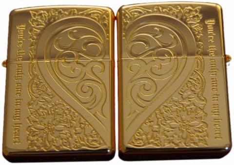 ジッポー【ZIPPO】ペアZIPPOライター　セレブレティーアラベスク　SAPR-SGP