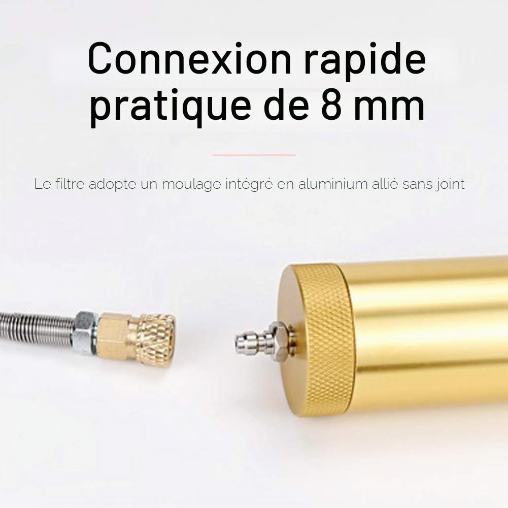 Filtre à air, Filtre à air à Charbon Actif 4500psi séparateur d'eau d'huile à Haute Pression 30MPA plongée