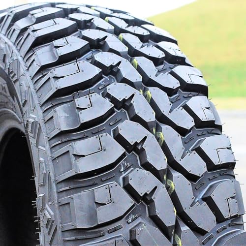 Forceum M/T 08 Plus Mud Off-Road Light Truck Radial Tire-27X8.50R14LT 27X8.50X14 27X8.50-14 95Q Load Range C LRC 6-Ply BSW Black Side Wall