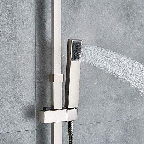 Mitigeur de douche avec pommeau effet pluie et douchette - 4