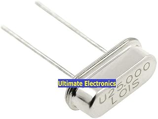 40pcs Passive Crystal HC-49S 25MHZ 25M Crystalline DIP 2feet