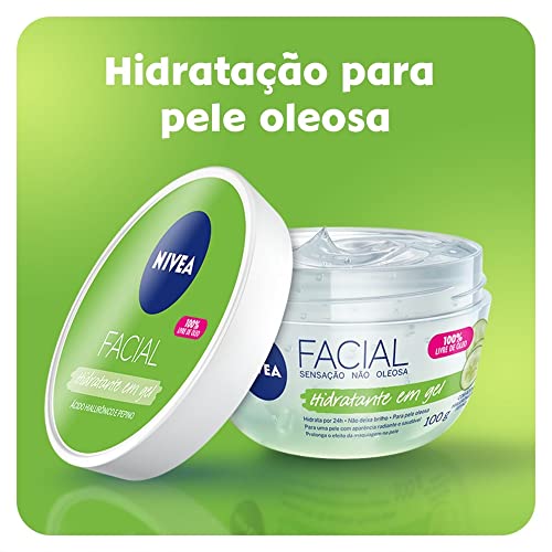 Creme Facial Nívea com Ácido Hialurônico E Pepino100g