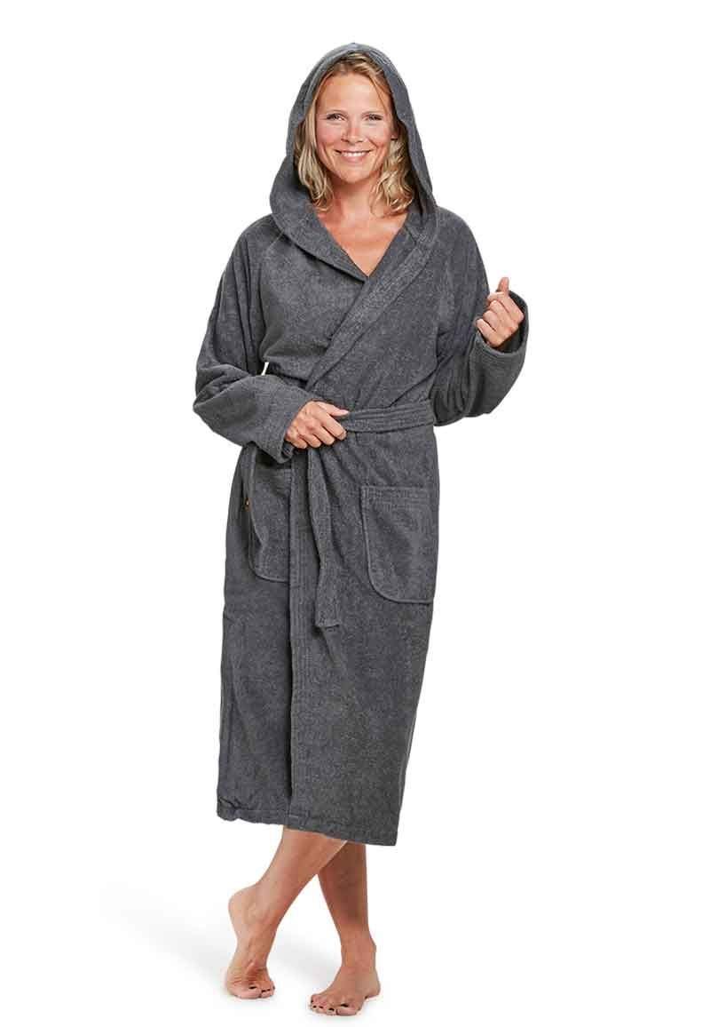 Badrock - Peignoir de Bain à Capuche avec nom brodé - 9 Couleurs - 100% Coton - Homme et Femme - avec Broderie - personnalisé