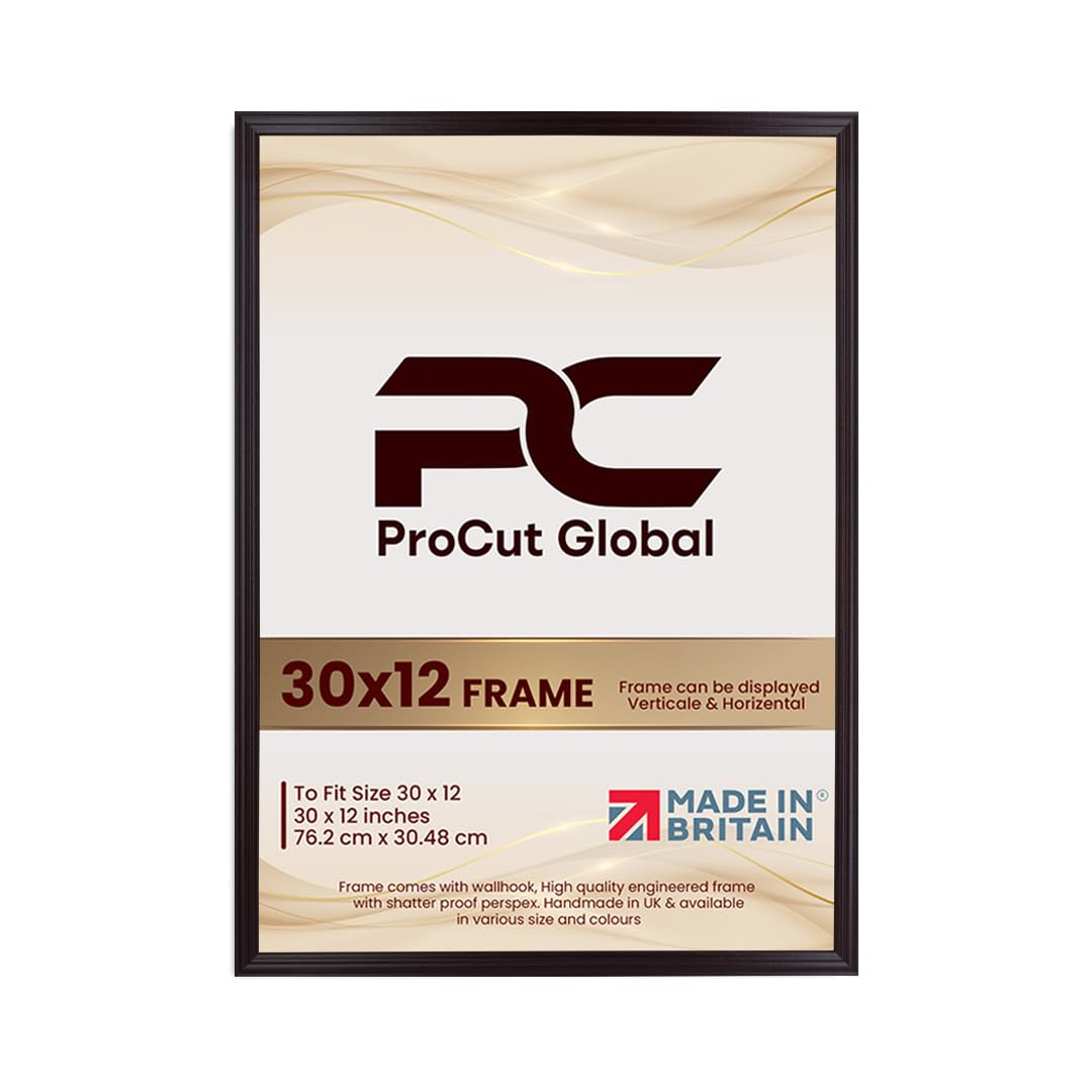 Procut Global Classic Rose Wood Picture Frames For Photos - 30x12" — image 1