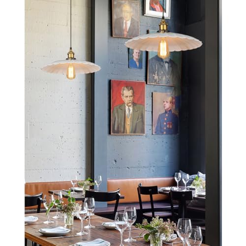 Lustre rétro industriel pour éclairer un comptoir sombre - 7