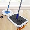 Dust Mop For Hardwood Floors MASTERTOP Extra Large Microfiber Mop With 5 Washable Pads - 360° Swivel For Hardwood & Tile Floors Microfiber Mop For Floor Cleaning