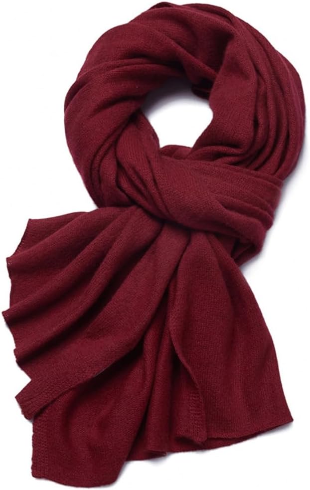 [君を愛してる] カシミヤ スカーフ 両面ニット 多用途 メンズ カシミヤ 暖かい スカーフ