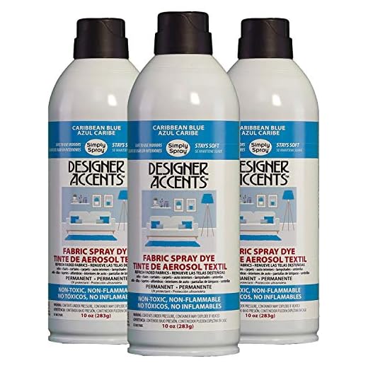 Simply Spray Caribbean Blue Fabric Dye