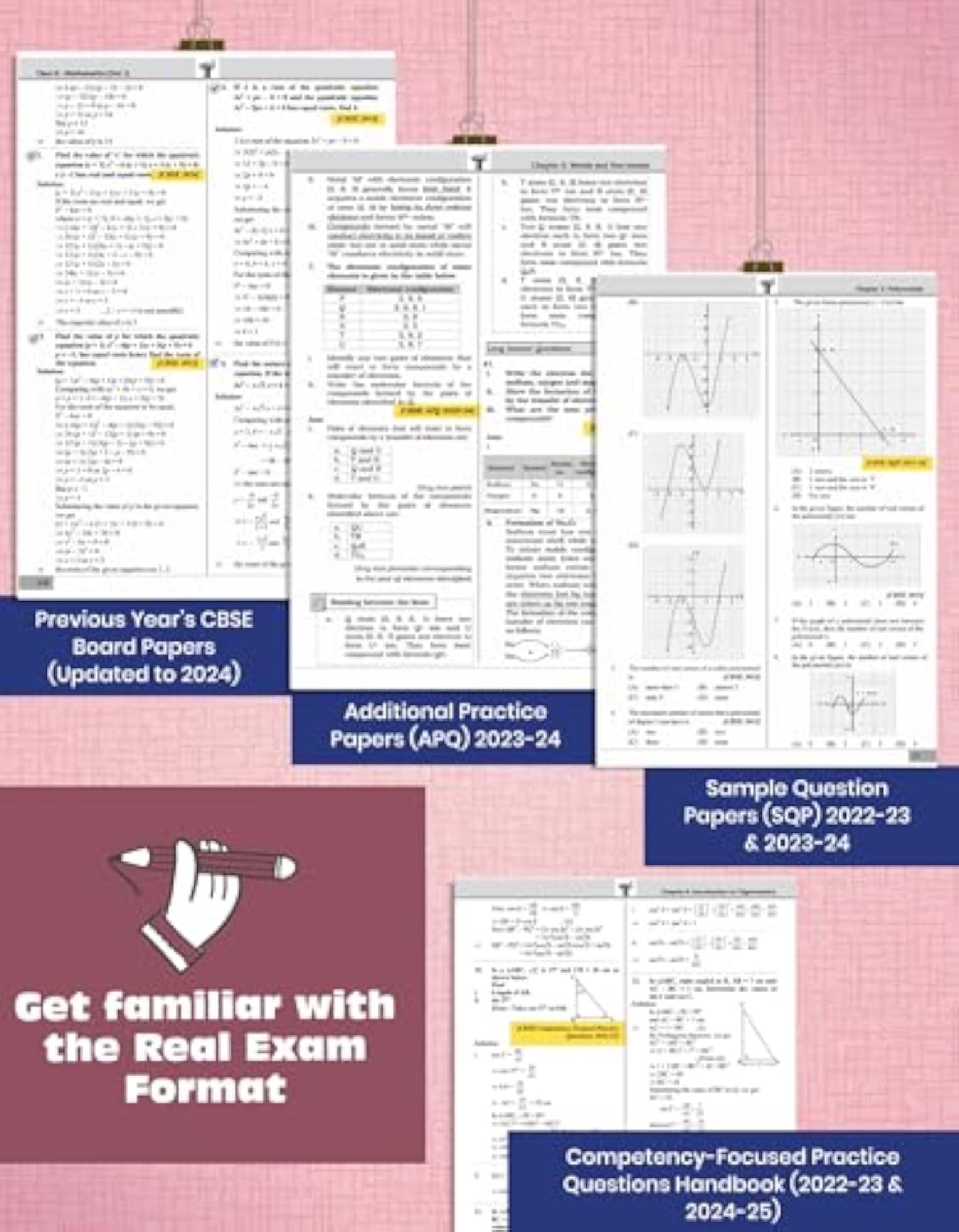 CBSE Class 10 Maths Vol 1 & 2 Science Notes Books, Paperback