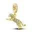 Gold Leopard Charm