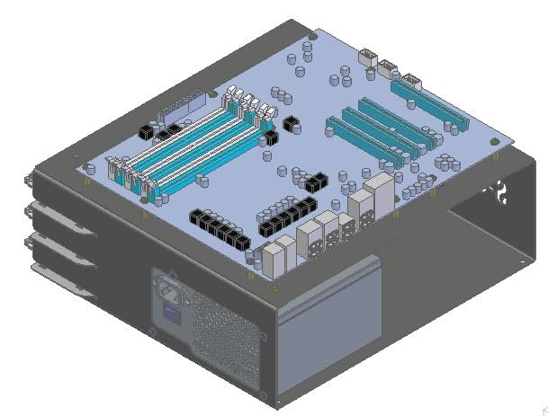 Crea tu Nube Privada en Casa usando S-CASE 5 ATX Servidor y Espacio para 9 Drives de Datos 4
