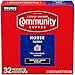 Community Coffee House Blend Medium-Dark Roast Single Serve Keurig K-Cup Pods 32 ct Box