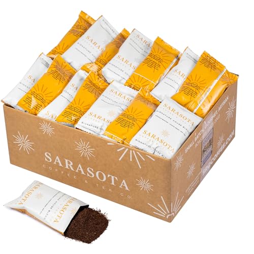 Coffee Packets, 2 oz Ground Coffee Packs...