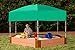 Frame It All Tool-Free Classic Sienna 7ft. x 8ft. x 11in. Composite Hexagon Sandbox Kit with Telescoping Canopy/Cover - 2