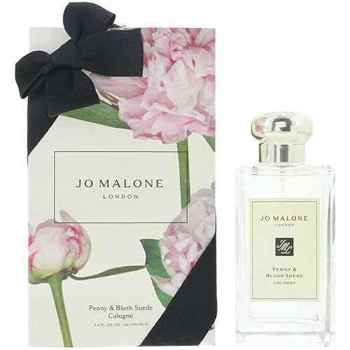 Jo Malone Peony & Blush Suede for Women Eau De Cologne Spray 3.4 Ounces, clear