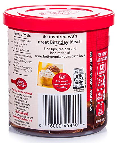 Kuchenglasur Betty Crocker Rich & Creamy Chocolate Frosting 453g