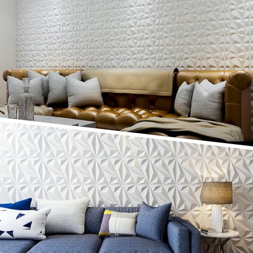 Papel tapiz ladrillo blanco Marca QILAY (2)