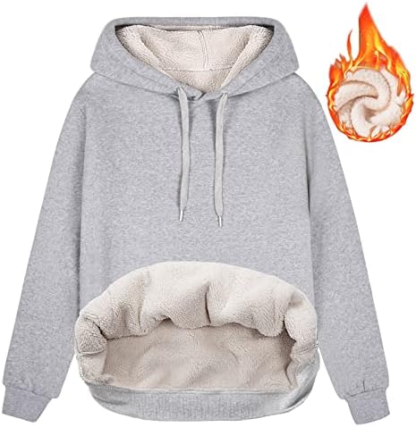 heekpek Unisex Mens Ladies Plain Hoodie Casual Pullover Hoodies Womens Fleece Hoodie Thermal Warm Oversized Sweatshirt Jumper with Pockets