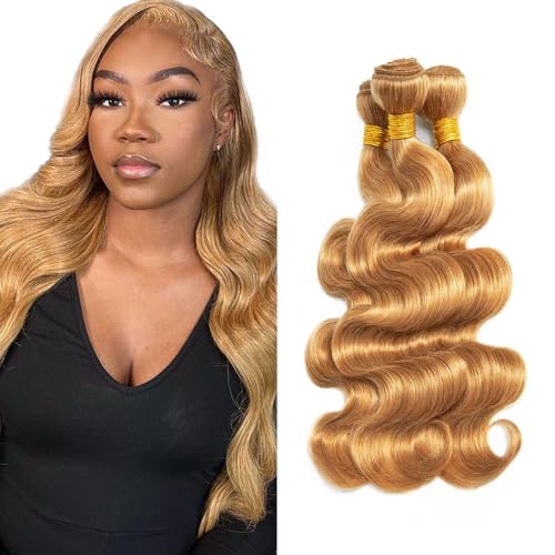 Cheveux humains Body Wave #27 brésiliens vierges à double trame premium