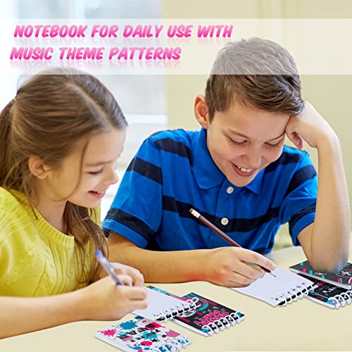 Zonon Music Themed Mini Notepad Set #TOP11