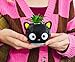 Silver Buffalo Sanrio Hello Kitty and Friends Mini Ceramic Planter Featuring Chococat, 3.75” x 3.25” x 3.75”