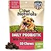Pet Naturals of Vermont - Daily Probiotic for Dogs, Digestive Health Supplement, 60 Bite-Sized Chews