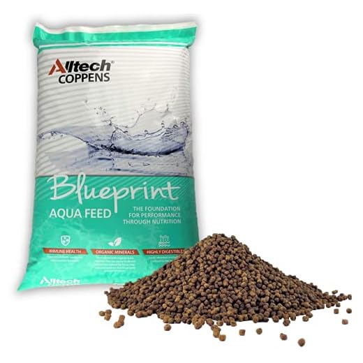 Alltech Coppens SP-15 3mm Floating Fish Food - Extruded Feed for Bluegill, Crappie, Catfish, Trout, Walleye and Other Freshwater Fish - 44 LBS