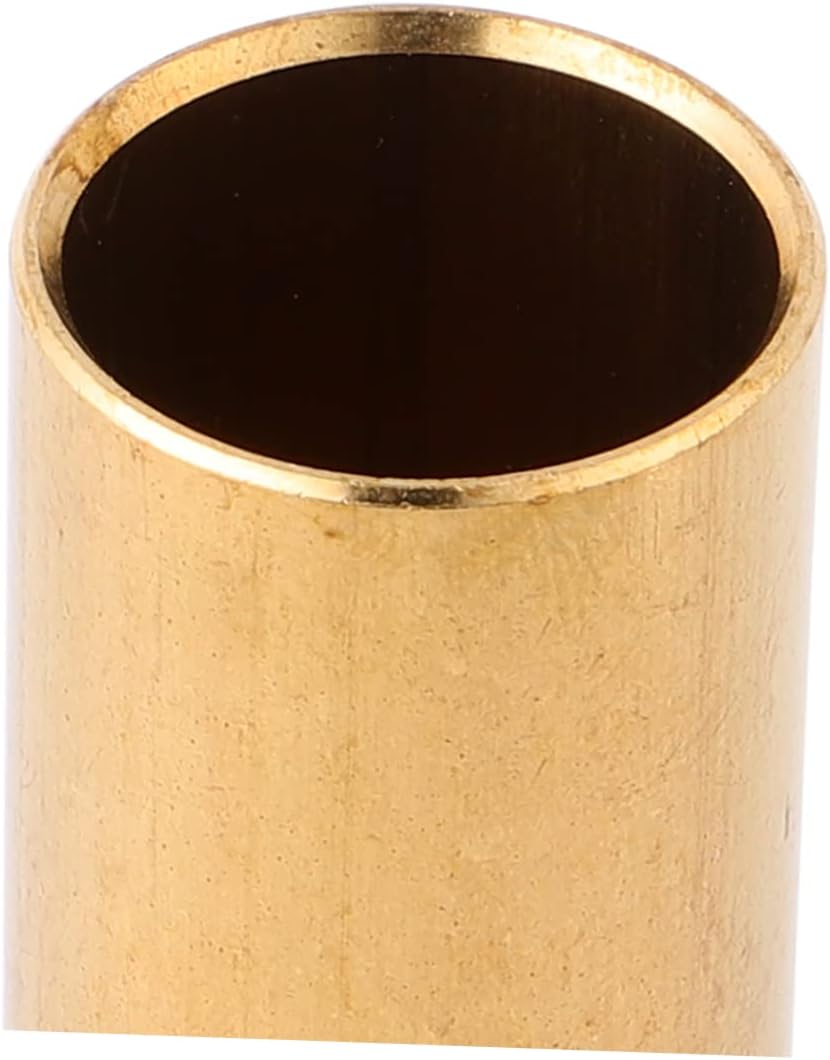 1Pc Brass Guitar Slide Finger Sleeve Bottleneck for Electric Acoustic Guitar Durable Slide Accessory for Guitarists Smooth Performance Excellent Sustain