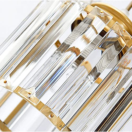 Lustre moderne blanc cristal clair à 6 têtes de style nordique créatif