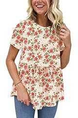 B-floral Pattern in Peach