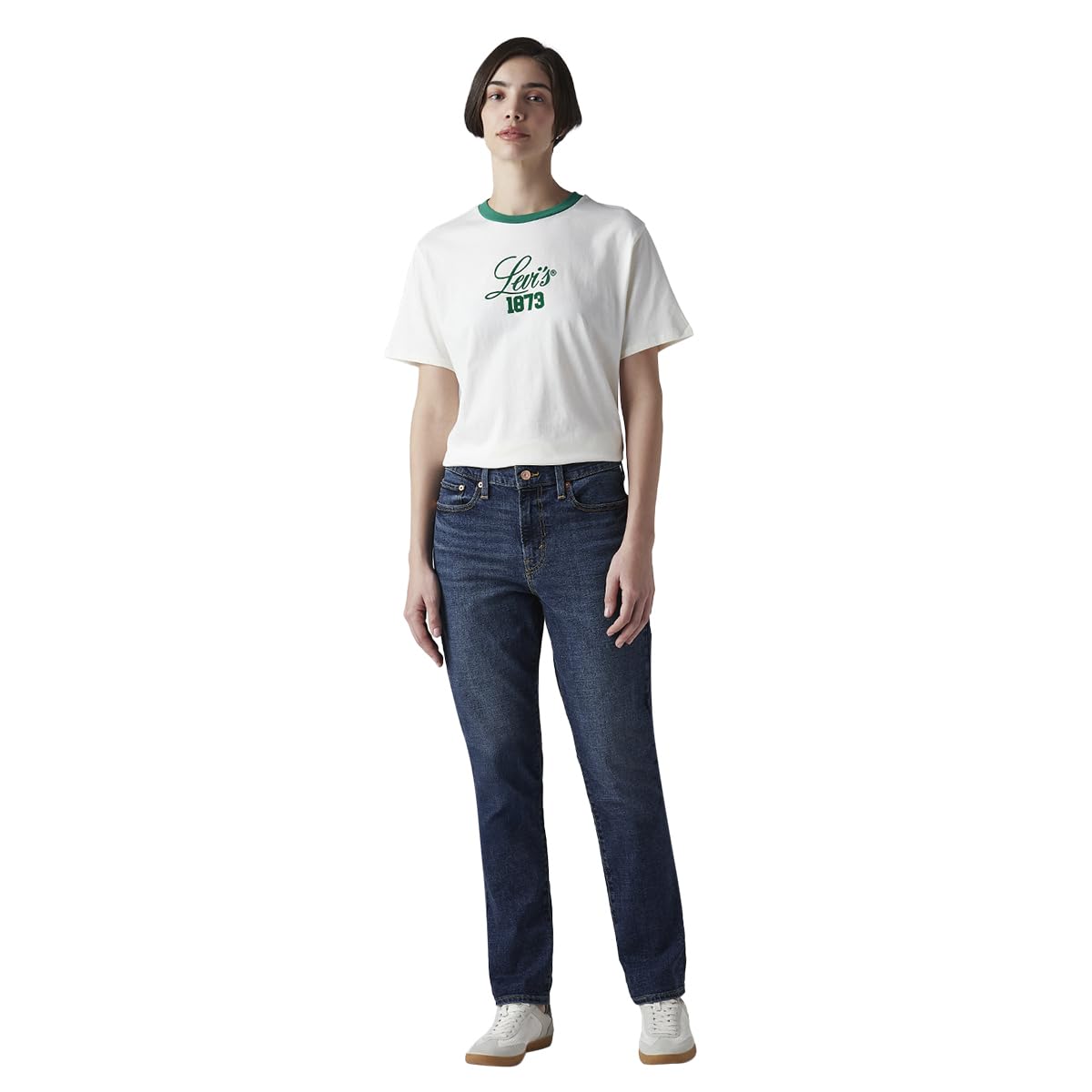 levi's Women's Blue Wedgie Slim fit mid Rise Jeans-picture-15