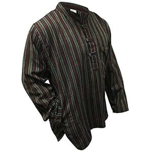 Shopoholic Fashion Mens Striped Gra...