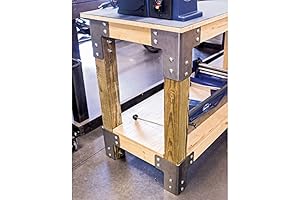 Heavy Duty Steel Work Bench Legs | DIY Home Improvement Workspace Solution