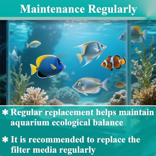 Image of AquaClear 2 Set Three-Stage Filters Media Maintenance Kit Replacement for AquaClear 70 Power Filter, Fish Tank Filter for 40-to-70 Gallon Aquariums