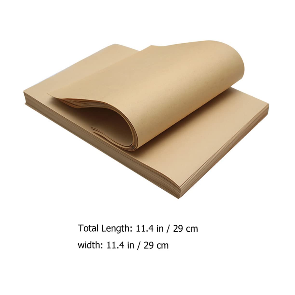 Mipcase Papel Para Envolver Alimentos y Sándwiches 29x29 Cm 70 g Antidesgarro Papel De Comida Para Uso Alimentario Restauración y Picoteo Hoja Individual